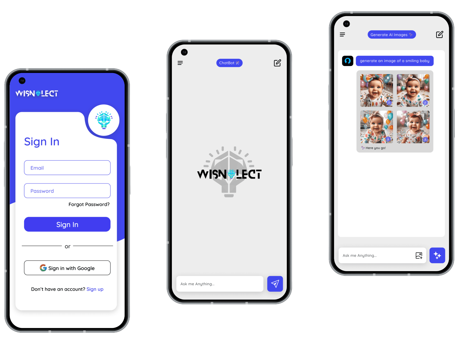 ARLEX - Multi Modal AI App mockup