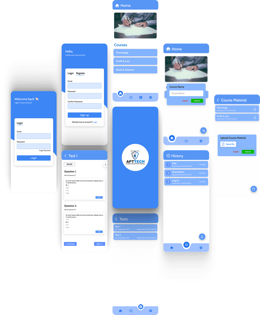 APT-Tech mockup